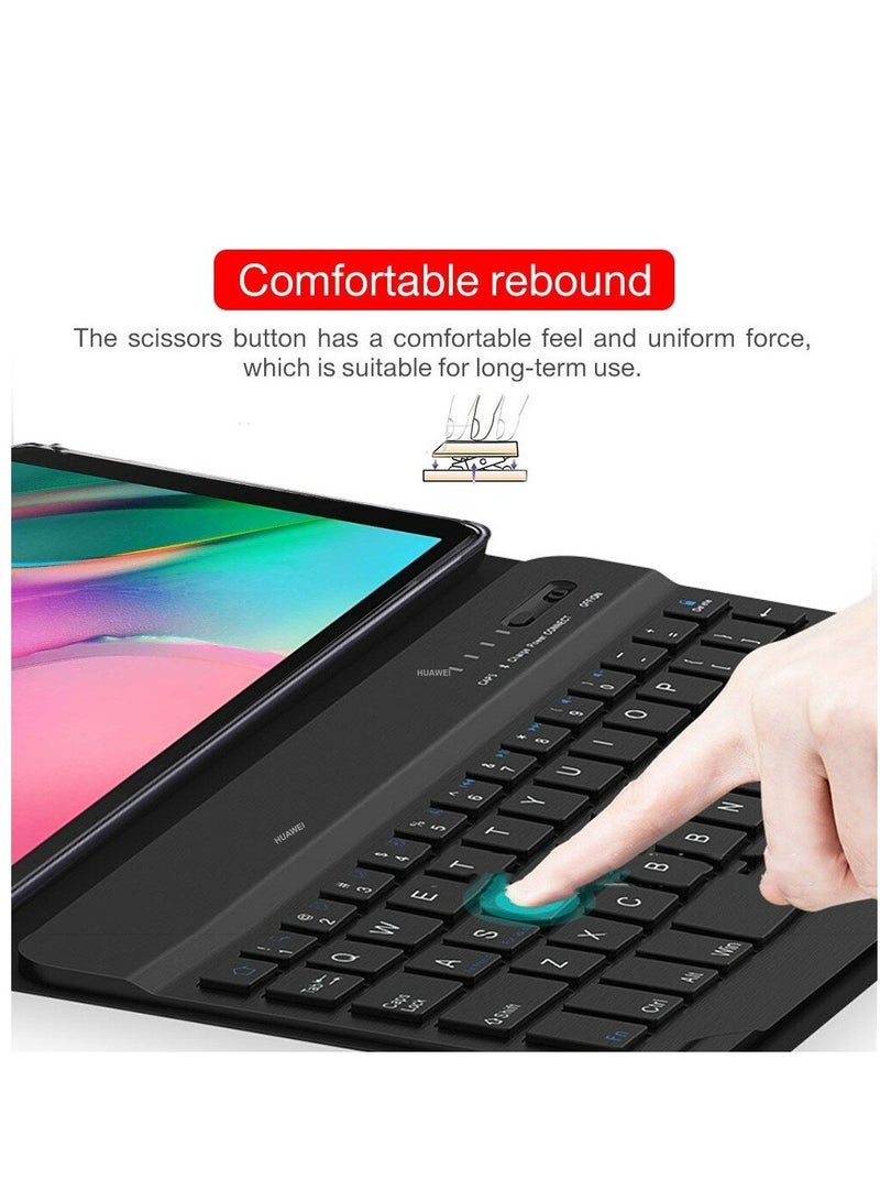 Fankalo Bluetooth Keyboard Case for Honor Pad 9 12.1 inch Magnetic Detachable Wireless Cover - Image 3