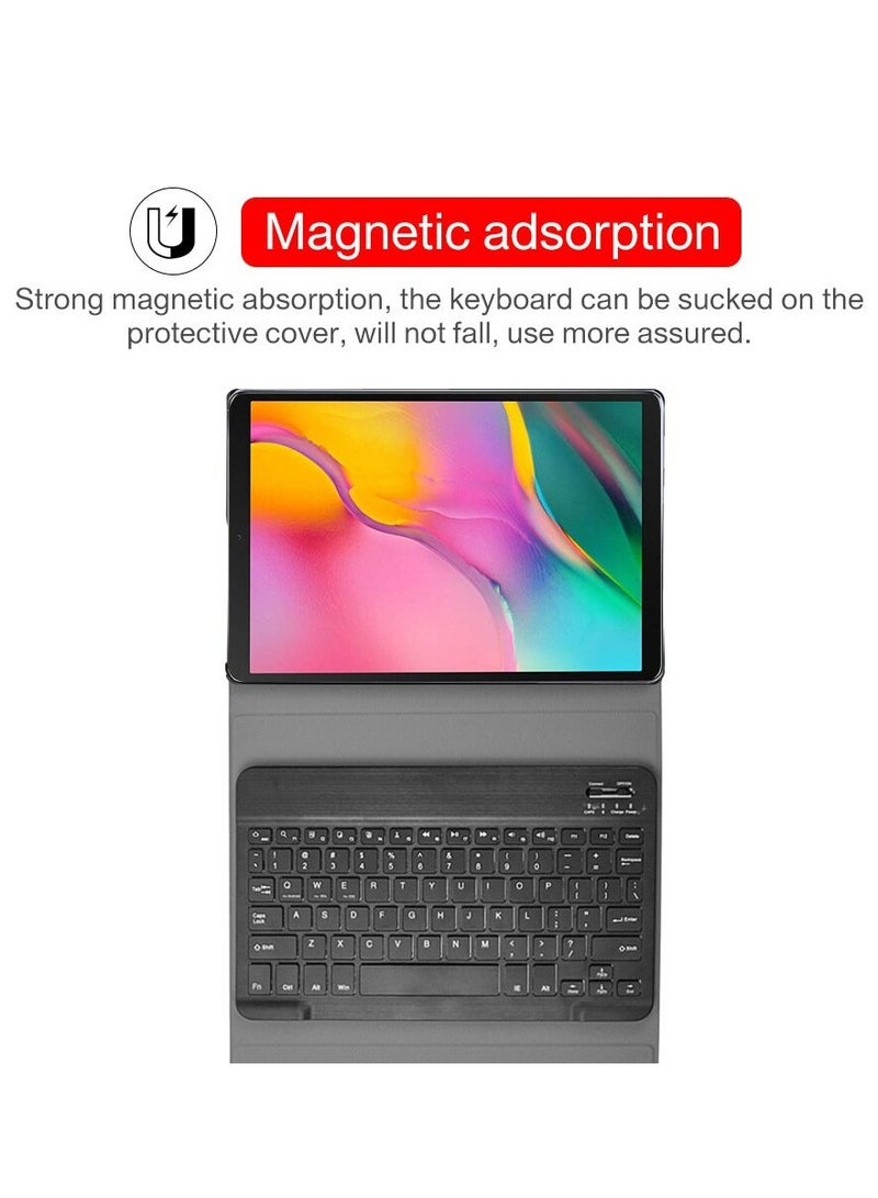 Fankalo Bluetooth Keyboard Case for Honor Pad 9 12.1 inch Magnetic Detachable Wireless Cover - Image 5