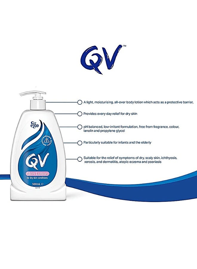 EGO QV SKIN LOTION 500ML - Image 3