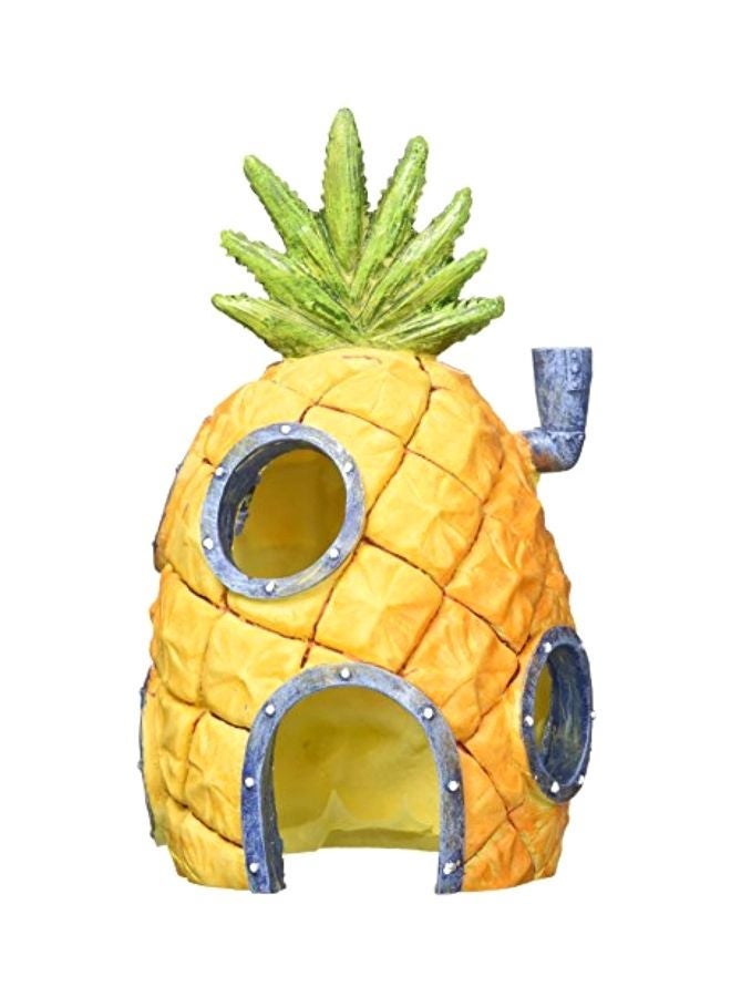 NIBEMINENT SpongeBob Squarepant Pineapple House Ornament Yellow/Green/Blue 7.5inch