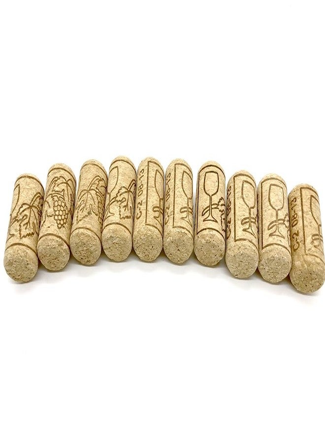 Aliotech 10PCS Natural Soft Wood Corks Straight Wooden Bottle Stopper(0.88"W x 1.75"H） - Image 5