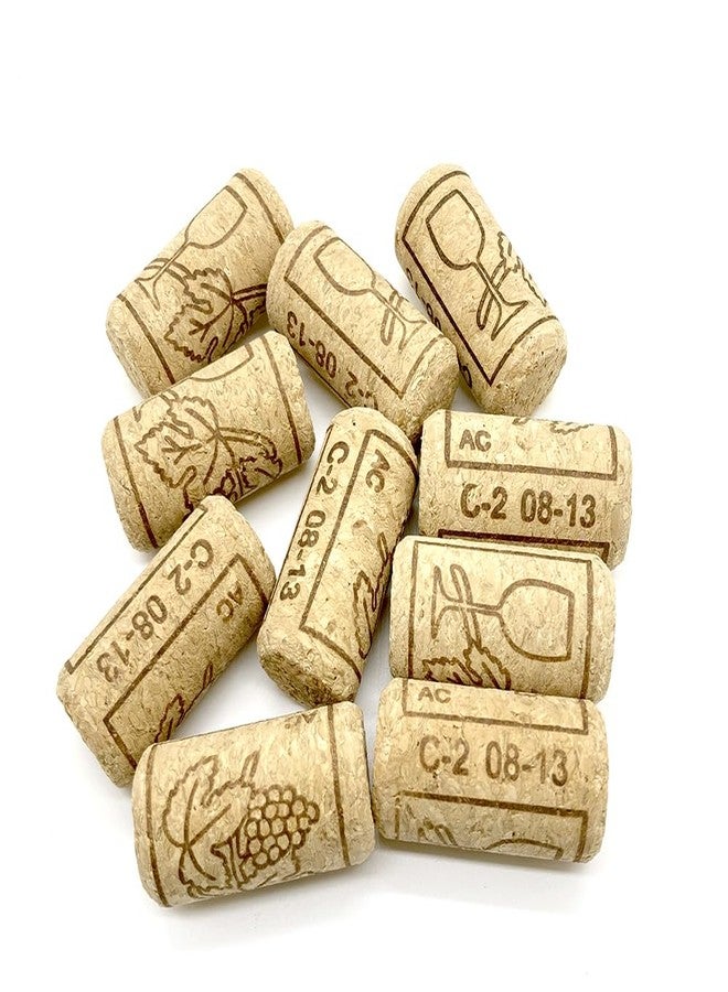 Aliotech 10PCS Natural Soft Wood Corks Straight Wooden Bottle Stopper(0.88"W x 1.75"H） - Image 4