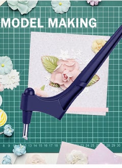 KASTWAVE 360-Degree Craft Cutting Tools Gyro-Cut Craft Cutting Tool Precision Art Knife Cutter Stainless Steel Craft Knives With 360-Degree Art Cutting Tool For Craft Paper-Cutting Stencil  - Image 5