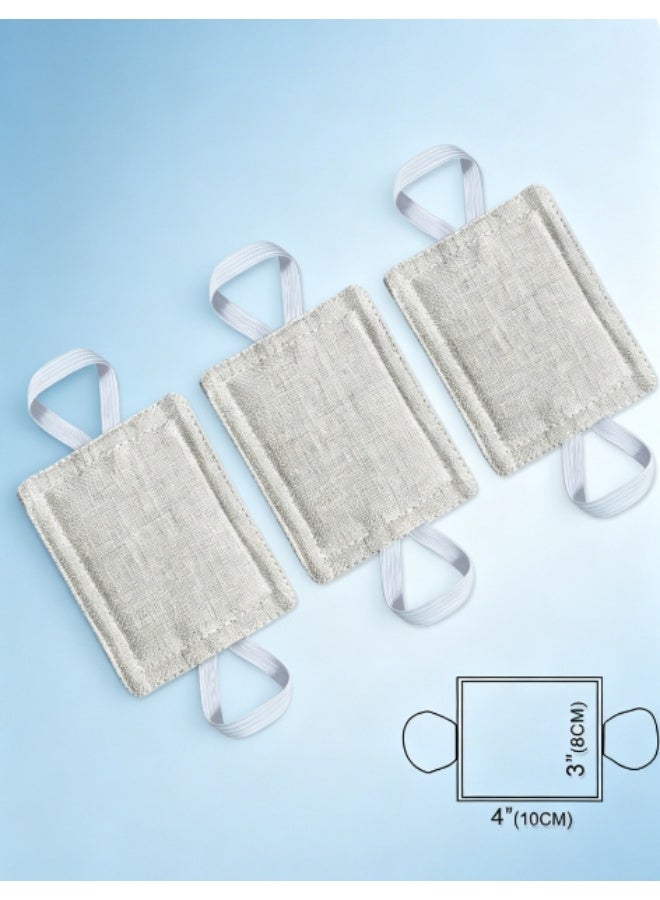 Door silencer, silent door closer pad, with padded door lock cover, suitable for daycare, infants, and light sleepers, reducing noise, preventing locking, and ensuring the safety of young children -4 x 3 inches (3 pieces) - Image 3