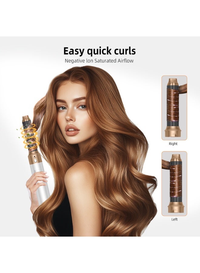 UFREE [Upgrade] 5 In 1 Hair Dryer Brush Hot Comb Set 1000W Hot Air Hair Curler and Straightener Styling Tool Comb Curling Brush Suitable for Women Hair Types - Image 4