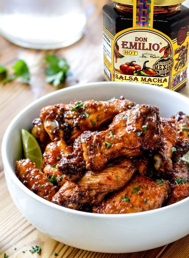 Don Emilio Salsa "Macha" Don Emilio 9 oz (Morita Chilli), HOT, made in México - Image 2