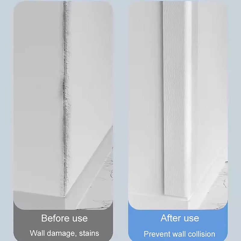 Corner Guard Strips, Wall Corner Protection Strips PVC Self-Adhesive Corner Guard Strips, Living Room Edge Trim Strips Right Angle Edge Tile Protectors.Beige-2.5x220cm/1x87in - Image 3