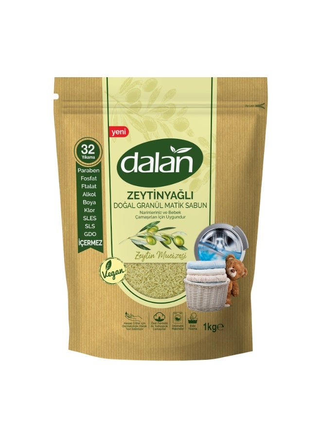 Olive Oil Natural Granulated Moulded Soap Olive Miracle 1kg