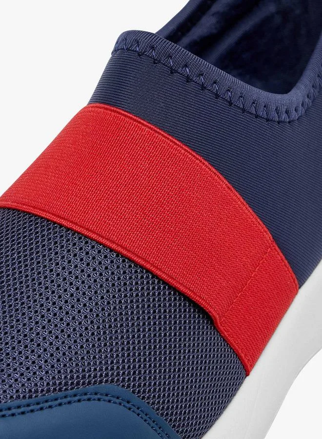 Oaklan by Shoexpress NAVY Textured Slip-On Sports Shoes for Men | Best Price UAE