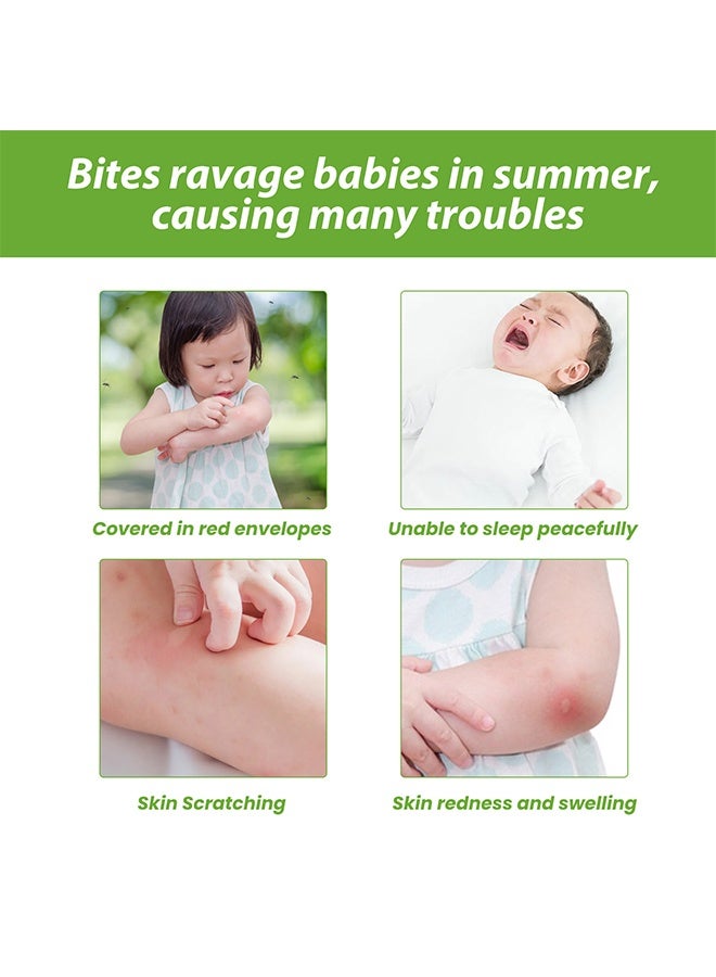 ساوث مون رش طارد للبعوض للأطفال يحمي من البعوض، رش طارد للبعوض من الشيح للاستخدام في المنزل وفي الهواء الطلق لمنع لدغات البعوض والحكة. - Image 3