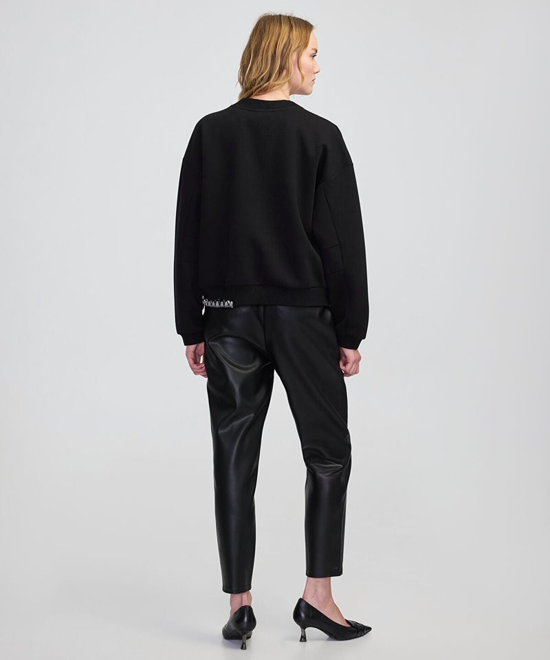 Ipekyol Rhinestone Sweatshirt - Image 5