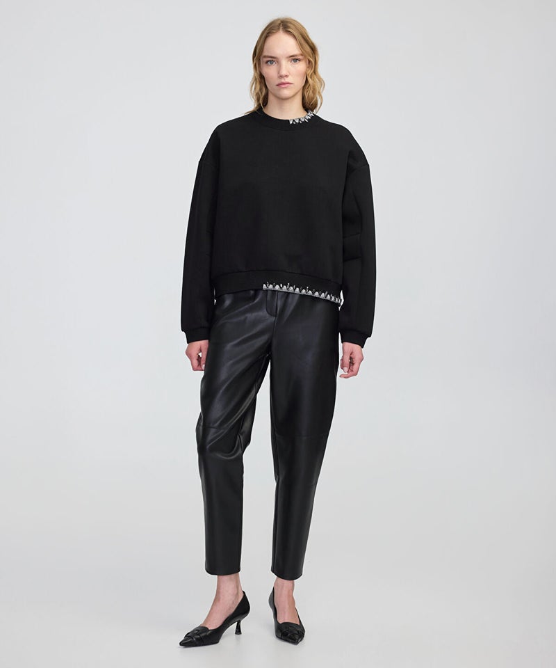 Ipekyol Rhinestone Sweatshirt - Image 3