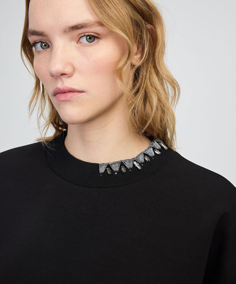 Ipekyol Rhinestone Sweatshirt - Image 2