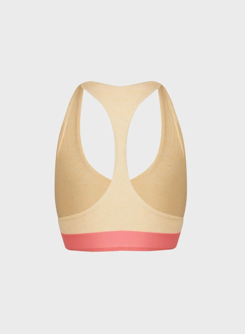 Superdry Knitted Logo Band Bra