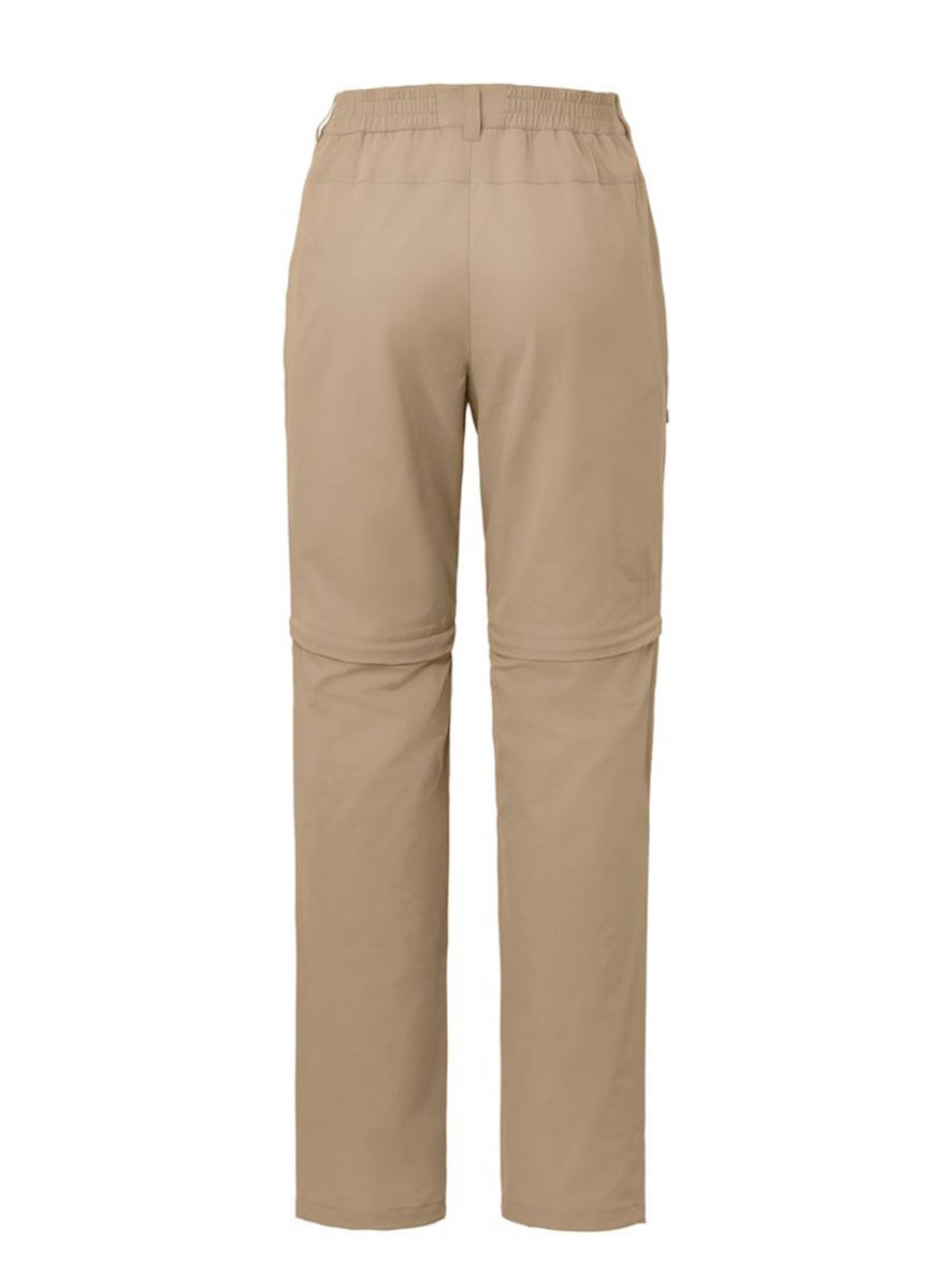Tchibo Women Regular Fit 2 in 1 Performance Trousers, Brown  - Image 3