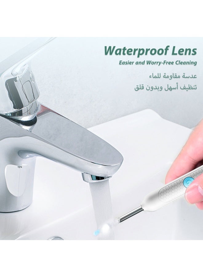 Smart Visual Earwax Removal, Soft Tips Ear Cleaner Tool, Ear Pick with HD Camera, 6 LED, App, USB-C Rechargeable for Safe Ear Wax Extraction - Image 3