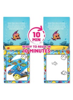 Scentco Water Magic Scented Reusable Water Reveal Activity Books No Mess All Fun (Forest Friends And Ocean Friends)  - Image 5