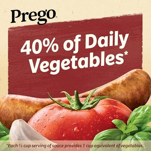 Prego Italian Sausage and Garlic Meat Sauce, 23.5 oz Jar - Image 4
