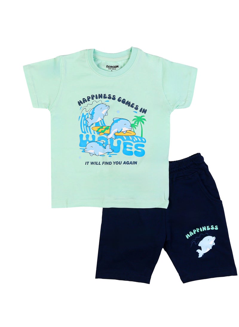 Zercon Summer Pajama Set for Boys  - Image 1