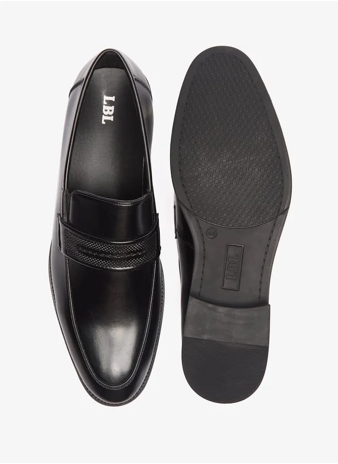 ال بي ال من شو اكسبرس Men Solid Slip-On Loafers