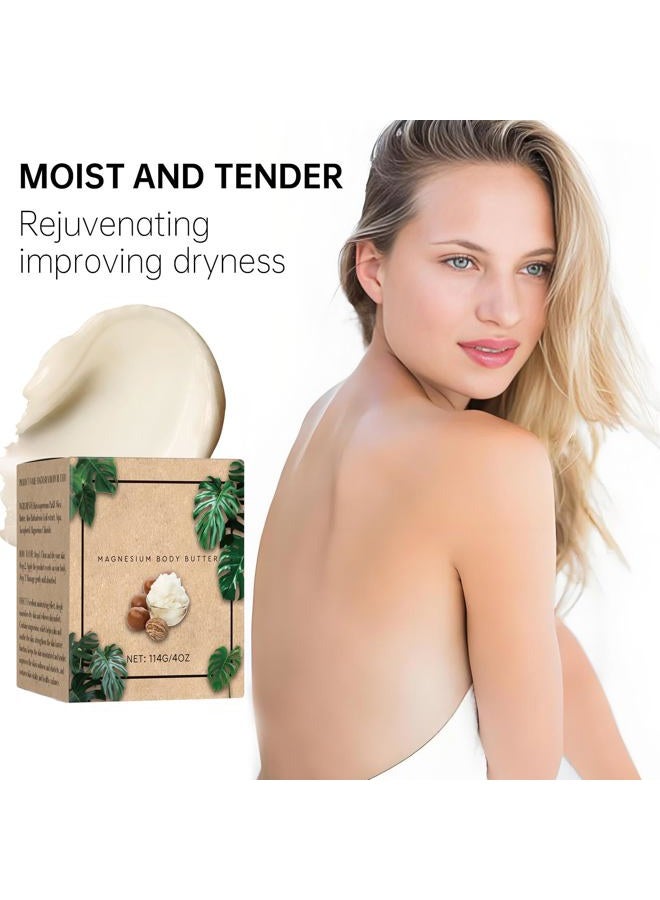 THUIOP Mama Neuropathy Cream, Magnesium Body Butter, Magnesium Cream Deeply Skin Moisturize Keep Skin Soft & Smooth for All Skin Types (1pcs) - Image 2
