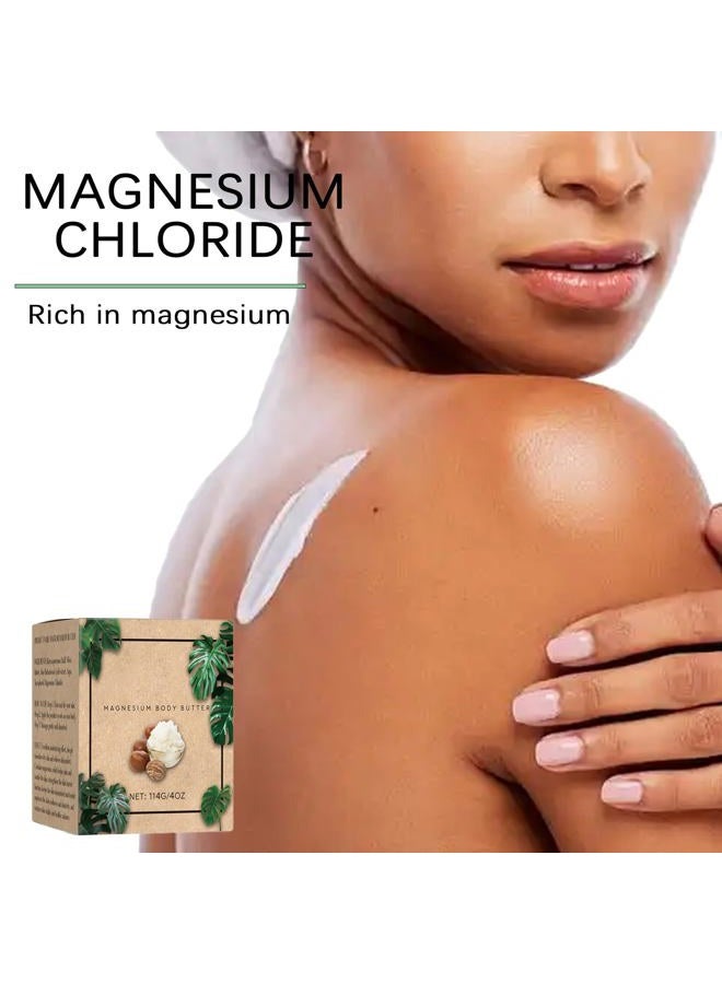 THUIOP Mama Neuropathy Cream, Magnesium Body Butter, Magnesium Cream Deeply Skin Moisturize Keep Skin Soft & Smooth for All Skin Types (1pcs) - Image 4