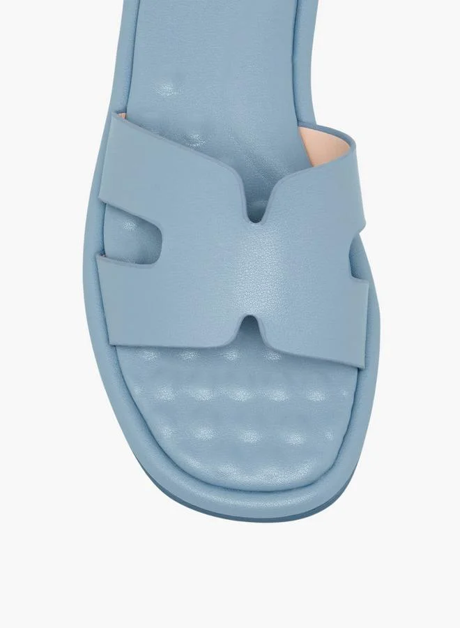 Celeste BLUE Women Slip-On Sandals for Women | Best Price UAE