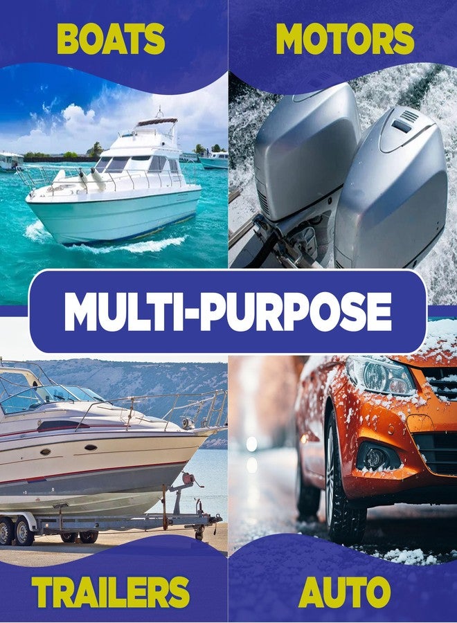 Durabasics Salt Remover Flush Kit with High-Pressure Hose- Salt Gone Applicator for Boat - Salt Remover & Marine Engine Flush - Perfect for Flushing Inboard/Outboard Motors and Removing Salt Deposits Away - Image 2