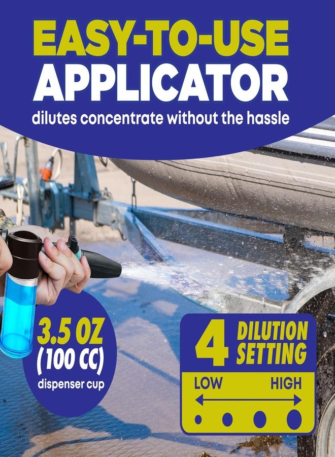 Durabasics Salt Remover Flush Kit with High-Pressure Hose- Salt Gone Applicator for Boat - Salt Remover & Marine Engine Flush - Perfect for Flushing Inboard/Outboard Motors and Removing Salt Deposits Away - Image 5