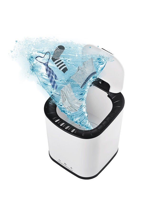 Portable Washing Machine for Underpants Underwear Sock 2L Capacity Mini Laundry Machine Turbine Washer for Home Dormitory Students Apartment Outdoor - Image 1