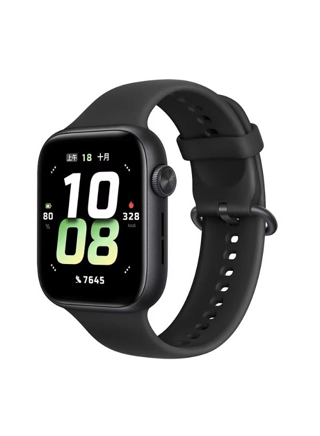 Honor Choice Watch 5 Smartwatch, 1.85 Inch AMOLED Display Smart Watch Men Women, 15 Days Battery Life, GPS, Black