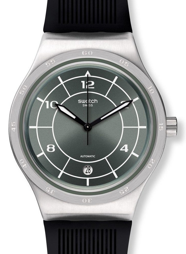 Swatch Unisex Sistem Rub Quartz Movement Water Resistant Wrist Watch - 43 Mm - Image 1