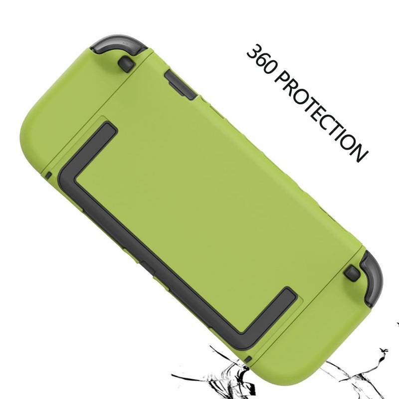 COMCOOL Dockable Case for Nintendo Switch 2 2025 - [Military Grade Drop Protection] Slim Shockproof with Anti-Fingerprint Switch 2 Protective Cover - Teagreen - Image 5