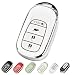 Tautrophen Key Fob Cover Fit for Honda 2023 2024 Civic Accord Pilot HRV Lx CRV Lx Odyssey Smart Key - Image 2