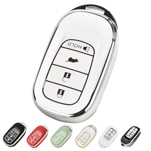Tautrophen Key Fob Cover Fit for Honda 2023 2024 Civic Accord Pilot HRV Lx CRV Lx Odyssey Smart Key - Image 1