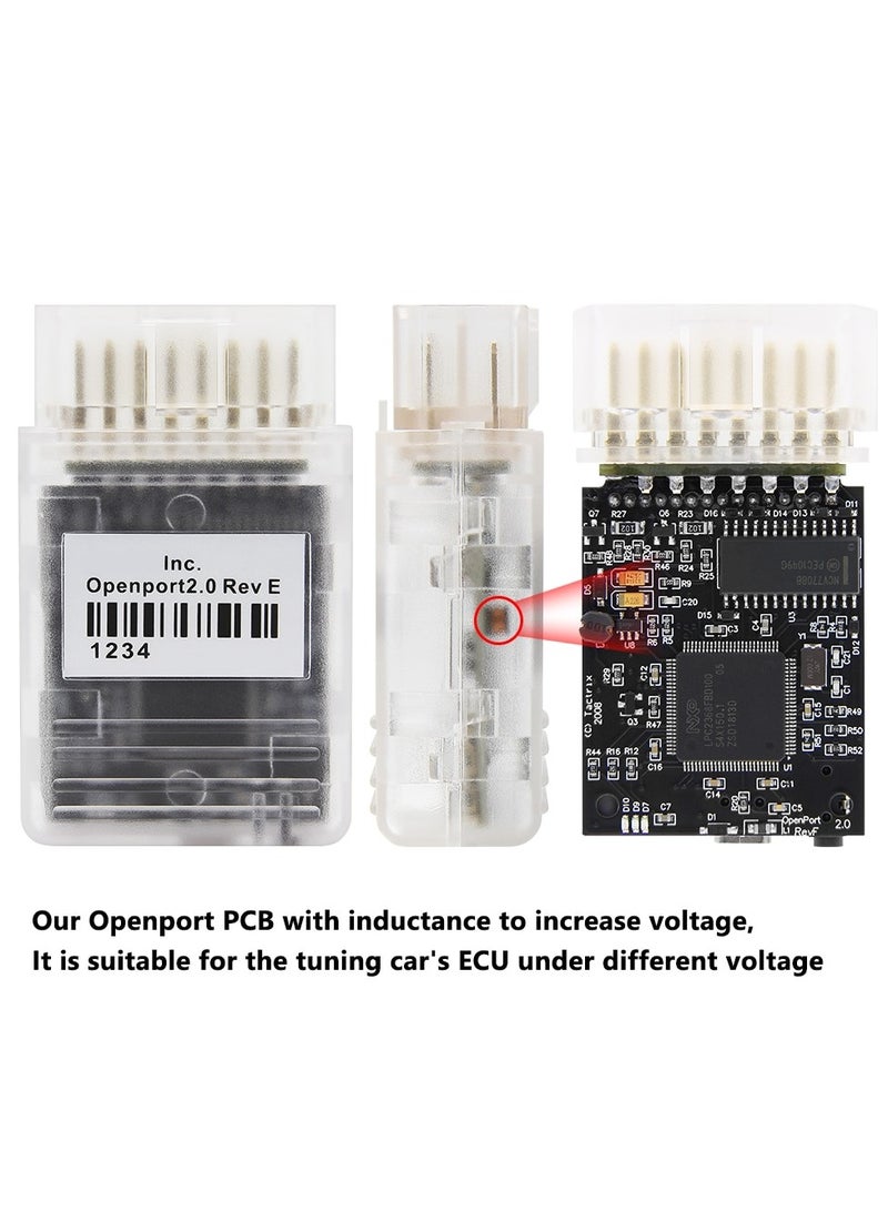 Loquat Openport 2.0+ECUFLASH Cable For Toyota, Jaguar And LandRover Diagnose - Image 5