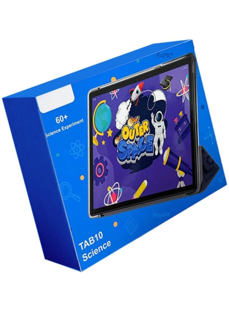 Oteeto Oteeto Tab 10 Science 10-Inch Android Tablet for Kids and Students with 8GB RAM 512GB Storage | Educational Learning Tab with Touchscreen Dual Camera | Study Tablet for School Online Classes Reading and Remote Learning | Kids Tab for Science and Education - Grey International Version  - Image 2