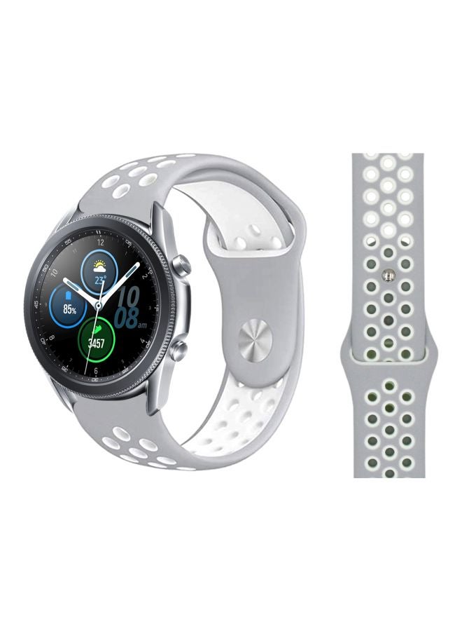 Perfii Replacement Band For Samsung Galaxy Watch 3 45mm Grey - Image 2