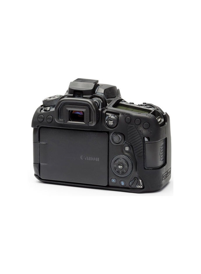 easyCover Silicone Protection Cover for Canon 90D (Black) - Image 2