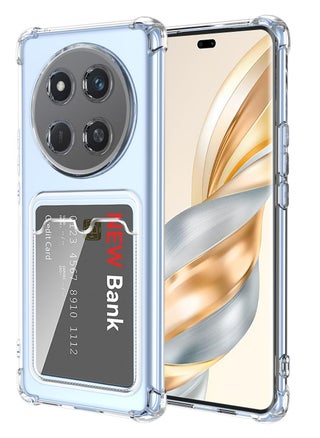 Wallet Phone Case Slim Fit Card Slot Transparent Case Protective Soft Shockproof Case with Card Holder For Honor X9C - pzsku/Z8BCD8FDB5037F55D3869Z/45/_/1738865343/8bab6787-3faa-4e8b-aae9-91764e3c2102