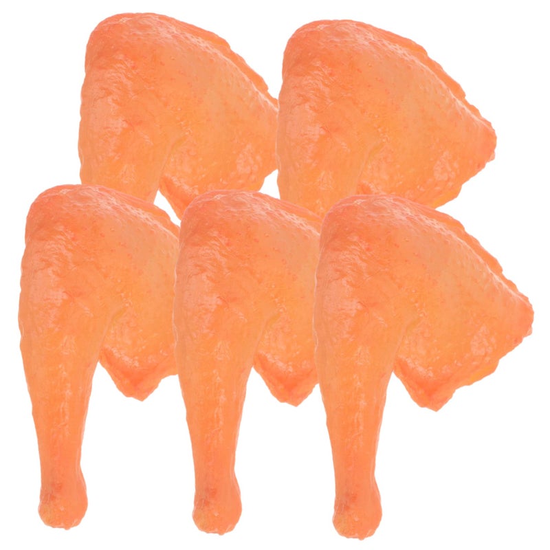 Lifelike Duck Leg Food Props 5 Pieces For Kitchen Display Photography Decoration - Image 2