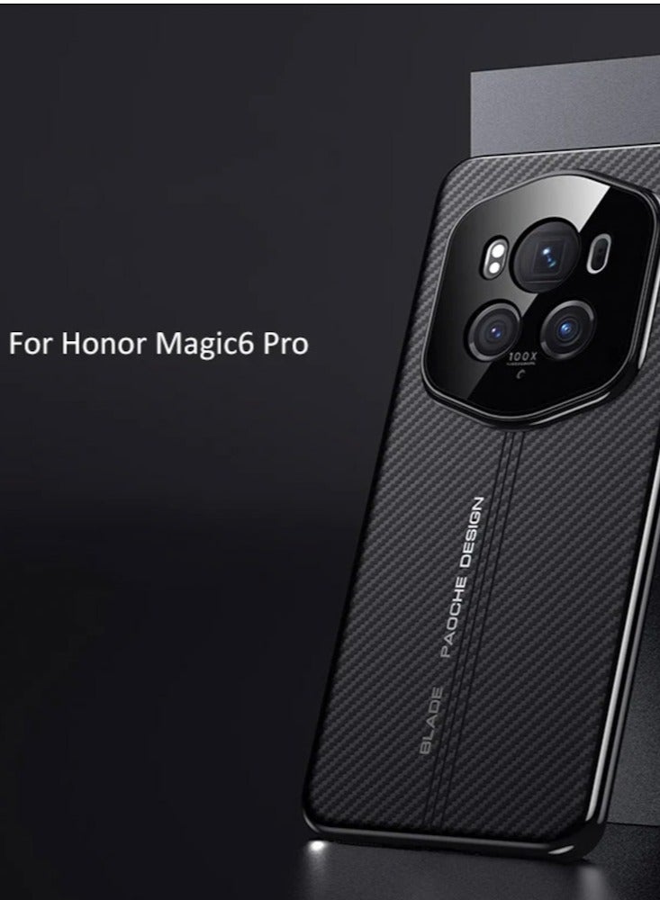Case For Honor Magic 6 Pro High Quality Ultra Thin Cover Black  - Image 3