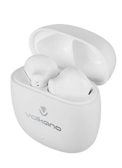 Volkano Volkano Sleek Series TWS Bluetooth Earphones-White  - Image 4