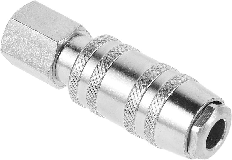 Garneck Air Hose Quick Connect Fitting Stainless Steel Male Female Coupler Crimp for Pneumatic Tools and Air Compressor Hoses Suitable for Industrial and Automotive Use - Image 1