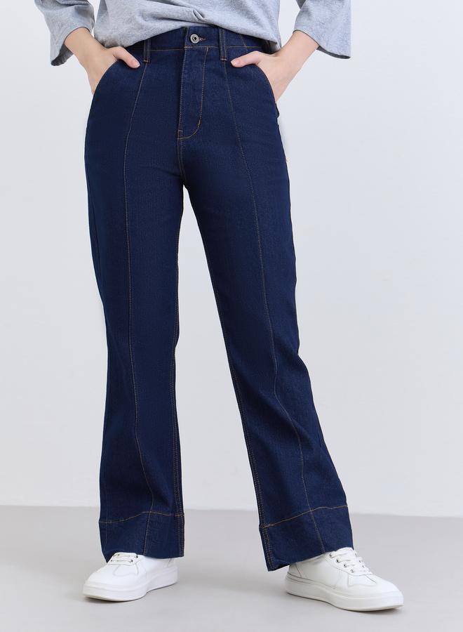 Styli Women High Rise Wide Leg Jeans - Image 3