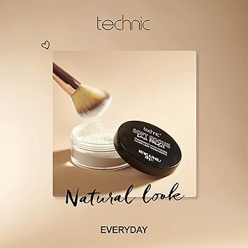Technic بودرة الوجه الشفافة الناعمة من تكنيك - بودرة خفيفة الوزن غير لامعة 20 جرام - Image 4