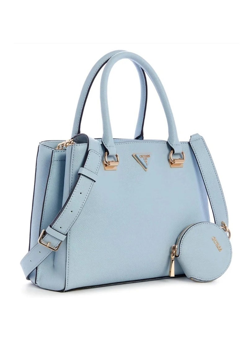 GUESS Womens Alexie Satchel Bag Satchel Bag  - Image 2