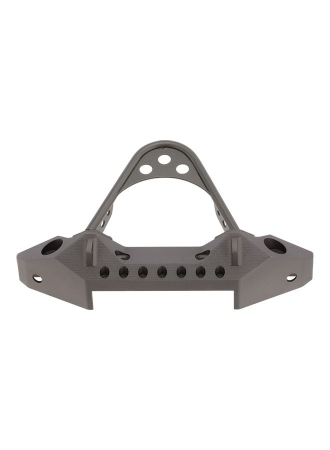 NIBEMINENT Metal Front Bumper with Light for 1/10 RC Crawler Car Traxxas TRX-4 Axial SCX10 & II 90046 18*15*5cm - Image 1