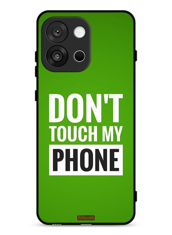 Tolwak OnePlus 13T Protective Case Cover Do Not Touch My Phone - Image 1