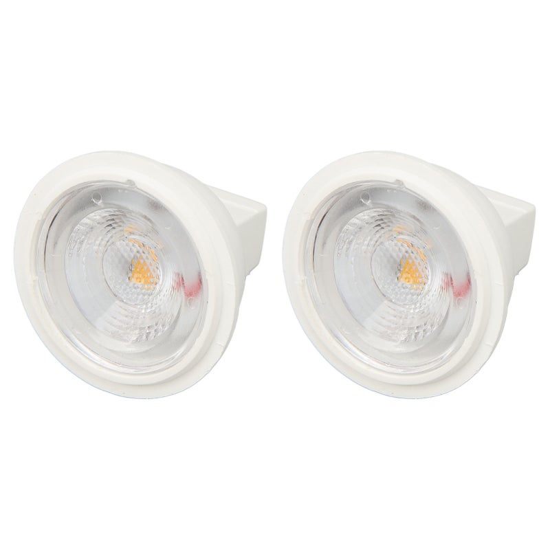 2pcs MR11 LED Light Bulbs AC12V 3W 300LM High Brightness Spotlight Bulb for Clothing Stores Landscape Warm Light 2700K-3000K - Image 1